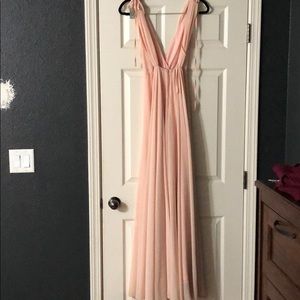 Lulus light pink dress